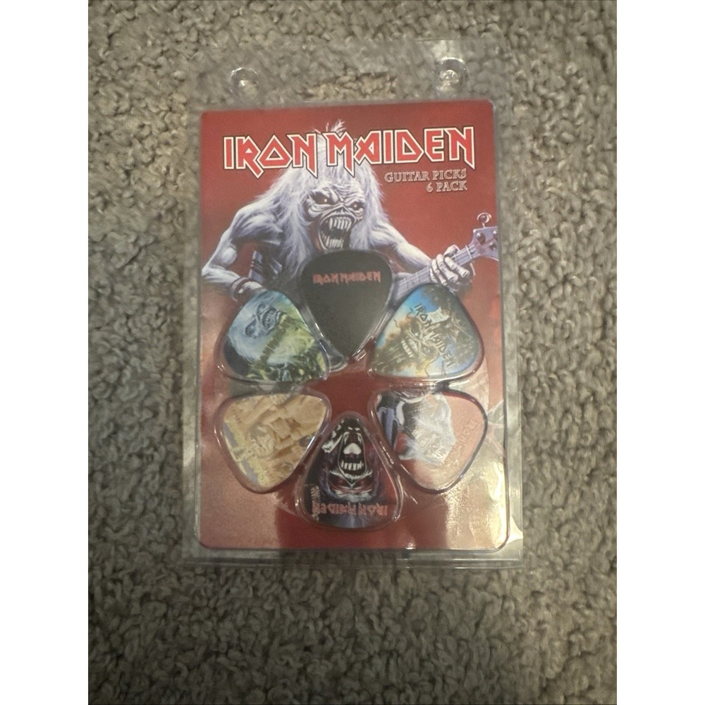 Iron Maiden Guitar Picks 6 Pack